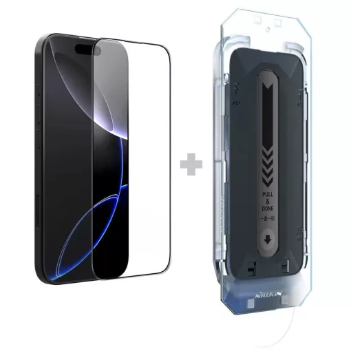 Nillkin edzett üveg kijelzővédő 2.5D CP+ PRO Apple iPhone 16 Pro készülékhez (applikátorral) fekete