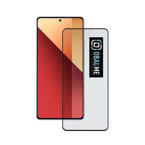 OBAL:ME 5D Glass kijelzővédő Xiaomi Redmi Note 13 Pro 4G/5G készülékhez fekete
