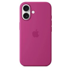 Apple Silicone Magsafe tok iPhone 16 készülékhez fuksia