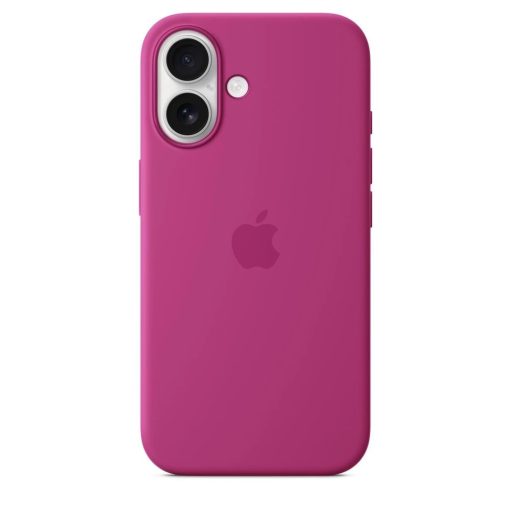 Apple Silicone Magsafe tok iPhone 16 készülékhez fuksia