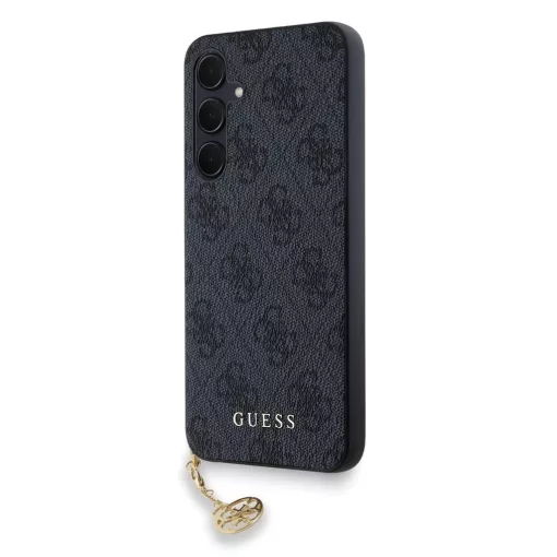 Guess 4G Charm tok Samsung Galaxy A35 5G készülékhez szürke
