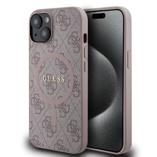 Guess 4G tok iPhone 14 készülékhez rózsaszín