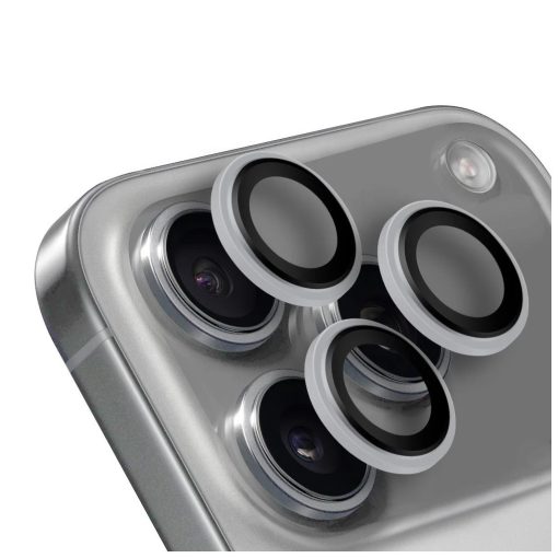 OBAL:ME lencsevédő az Apple iPhone 17 Pro/17 Pro Max készülékhez, ezüst