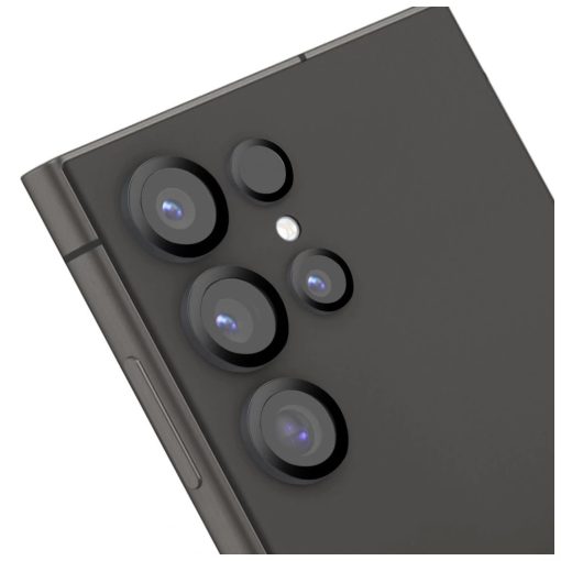 OBAL:ME lencsevédő Samsung Galaxy S24 Ultra készülékhez titán fekete