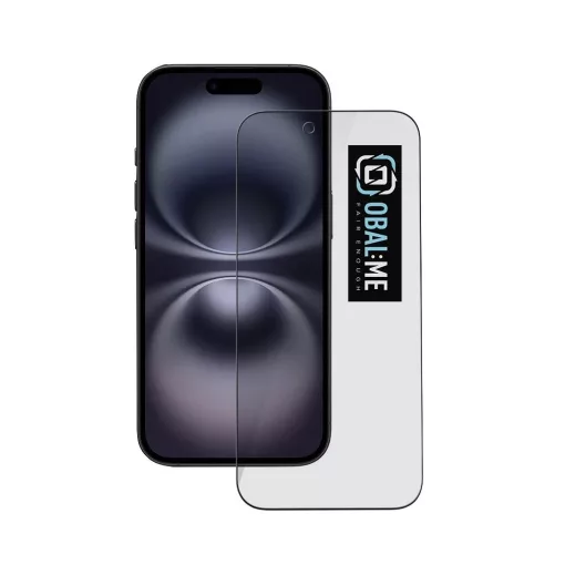 OBAL:ME Privacy 5D Glass kijelzővédő Apple iPhone 17 Air készülékhez fekete