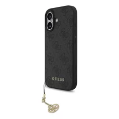   Guess 4G Charm tok iPhone 17 készülékhez Tone on Tone szürke