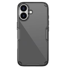   Nillkin Nature TPU PRO tok Apple iPhone 17 készülékhez áttetsző fekete
