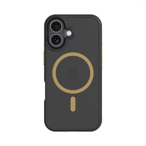 Tactical MagForce Hyperstealth 2.0 tok iPhone 17 készülékhez fekete/sárga