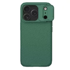   Nillkin CamShield PRO tok Apple iPhone 17 Pro készülékhez sötét zöld