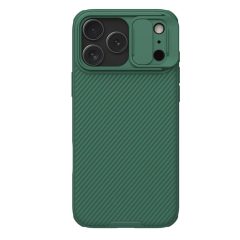   Nillkin CamShield PRO tok, Apple iPhone 17 Pro Max készülékhez, sötét zöld