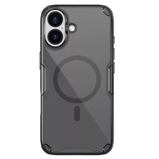 Nillkin Nature TPU PRO Magnetic tok Apple iPhone 17 készülékhez átlátszó fekete