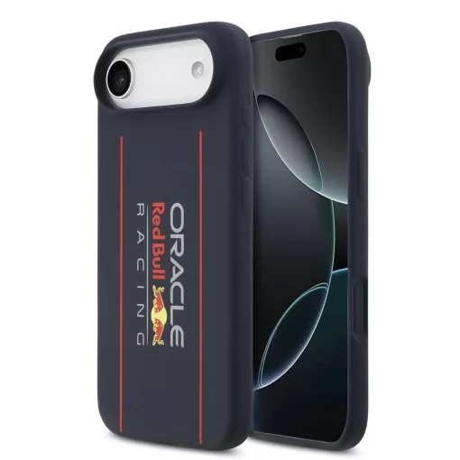 Red Bull szilikon Vertical Logo MagSafe tok iPhone Air készülékhez tengerészkék