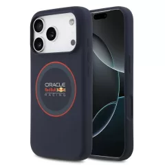   Red Bull Silicone Red Ring MagSafe tok iPhone 17 Pro készülékhez tengerészkék