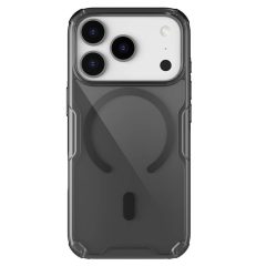   Nillkin Nature TPU PRO Magnetic tok Apple iPhone 17 Pro készülékhez – átlátszó fekete
