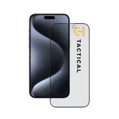   Tactical Glass Shield Privacy Stealth 5D kijelzővédő Apple iPhone 15 Pro készülékhez fekete