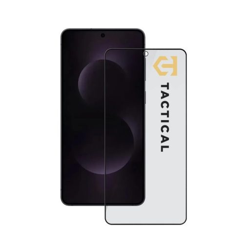 Tactical Glass Shield Privacy Stealth 5D kijelzővédő Samsung Galaxy S25 Edge készülékhez fekete