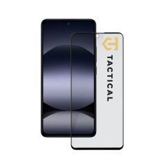   Tactical Glass Shield Privacy Stealth 5D kijelzővédő Xiaomi Redmi Note 14 4G/5G/Poco X7 Pro 5G készülékhez fekete