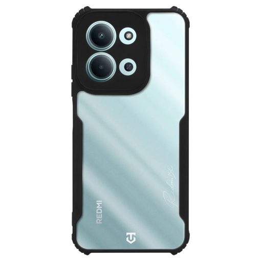 Tactical Quantum Stealth tok Xiaomi Redmi 15C 4G/5G készülékhez átlátszó/fekete