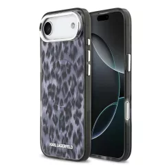   Karl Lagerfeld IML Leopard MagSafe tok iPhone készülékhez Air szürke