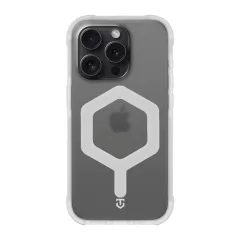   Tactical MagForce Hexagon tok Apple iPhone 15 Pro készülékhez, fehér
