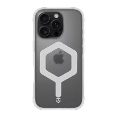   Tactical MagForce Hexagon tok Apple iPhone 16 Pro készülékhez fehér