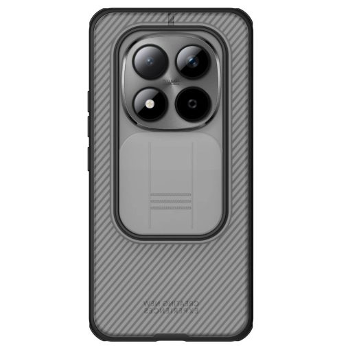 Nillkin CamShield PRO kemény tok Xiaomi Redmi Note 15 Pro+ 5G készülékhez átlátszó fekete