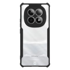   Tactical Quantum Stealth tok Xiaomi Redmi Note 15 5G készülékhez, átlátszó/fekete