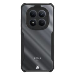   Tactical Quantum Stealth tok Xiaomi Redmi Note 15 Pro készülékhez átlátszó/fekete