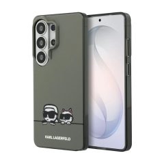   Karl Lagerfeld IML K&CH Peekaboo Logo Magnetic tok iPhone és Samsung Galaxy S26 Ultra készülékhez, fekete