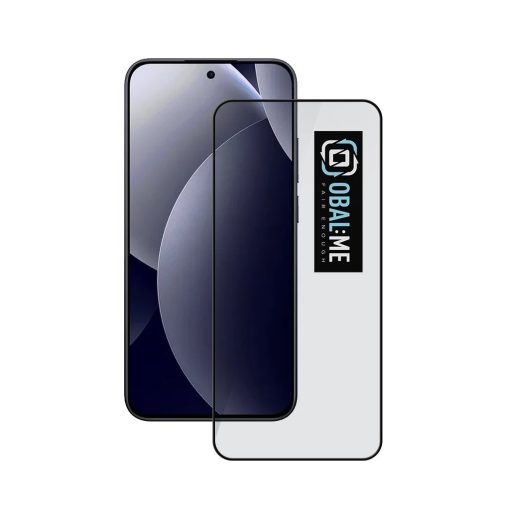 OBAL:ME 5D üveg kijelzővédő Xiaomi Redmi Note 15 Pro 5G készülékhez fekete