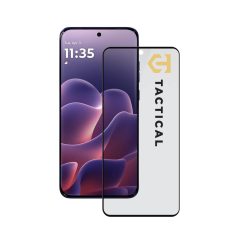   Tactical Glass Shield Privacy Stealth 5D üvegfólia Motorola Edge 70 Fusion készülékhez fekete