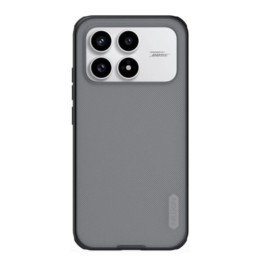 Nillkin Super Frosted PRO hátlaptok Poco F8 Pro készülékhez átlátszó fekete