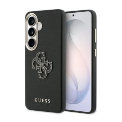  Guess PU 4G Resin Metal Logo tok Samsung Galaxy S26+ készülékhez fekete