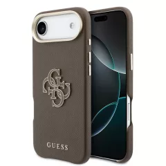 Guess PU Resin Logo tok iPhone Air készülékhez barna