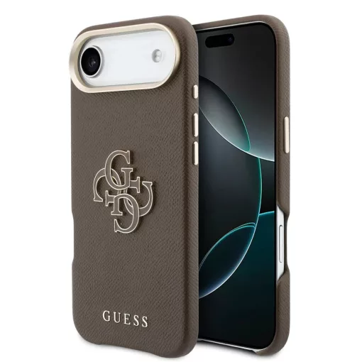 Guess PU Resin Logo tok iPhone Air készülékhez barna