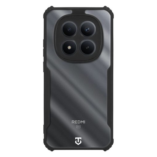 Tactical Quantum Stealth tok Xiaomi Redmi Note 15 Pro+ 5G és Poco M8 Pro készülékekhez átlátszó/fekete