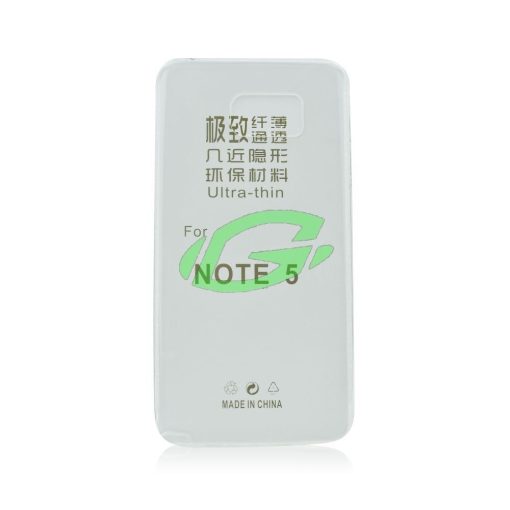 Samsung N920 Galaxy Note 5 átlátszó vékony szilikon tok