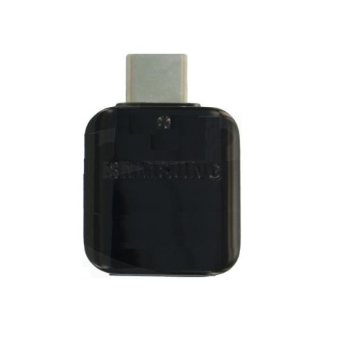 Samsung gyári EE-UN930BBEGW USB - Type-c átalakító OTG adapter fekete (G950 / G955, Galaxy S8 / 
