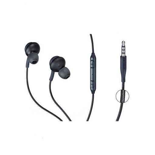 Samsung EO-IG955 G950 Galaxy S8 gyári fekete 3,5mm sztereo headset (AKG)