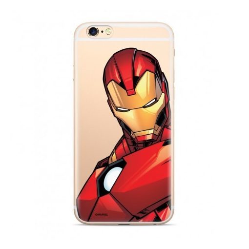 Marvel szilikon tok - Iron Man 005 Samsung J405 Galaxy J4 Plus (2018) átlátszó (MPCIMAN1298)
