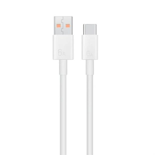 Xiaomi fehér gyári USB - Type-C gyorstöltő adatkábel 1m 3A