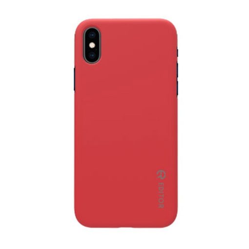 Editor Color fit Xiaomi Mi A2 Lite / Redmi 6 Pro piros szilikon tok csomagolásban