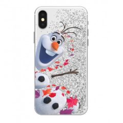   Disney szilikon tok - Olaf 003 Apple iPhone 11 Pro Max (6.5) 2019 átlátszó liquid glitter (DPCOLA