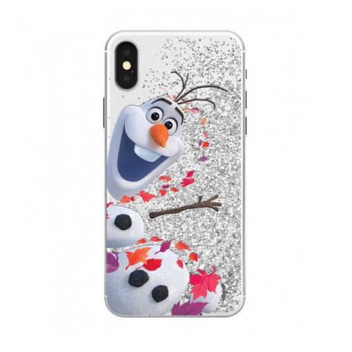 Disney szilikon tok - Olaf 003 Apple iPhone 11 Pro Max (6.5) 2019 átlátszó liquid glitter (DPCOLA