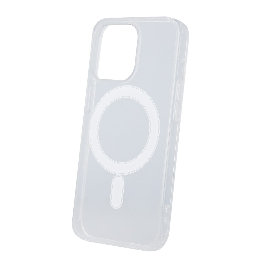 Anti - Shock Magsafe Apple iPhone 12 Pro Max 2020 (6.7) ütésálló, átlátszó szilikon tok csoma