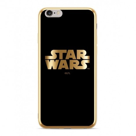 Star Wars szilikon tok -Star Wars 002 Apple iPhone 7 Plus / 8 Plus (5.5) arany Luxury Chrome (SWPCSW