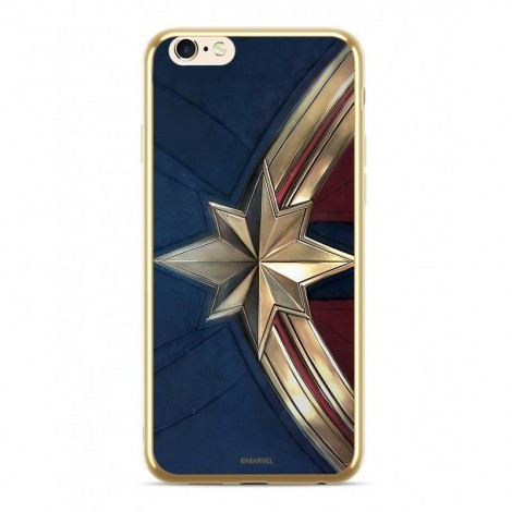 Marvel szilikon tok - Marvel Kapitány 001 Apple iPhone XS Max (6.5) arany Luxury Chrome (MPCCAPMV00